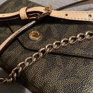 Michael Kors convertible clutch purse